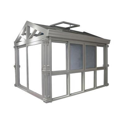 China Custom Made Luxury European Style High Quality Aluminum Glass Modern Sunrooms Durable for sale