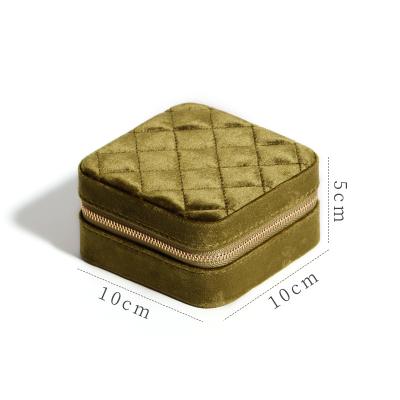 China Amazon Ring Box Luxury Mini Jewelry Box Collection Bag Eco Light Wind Travel Portable Luxury Jewelry Bag for sale