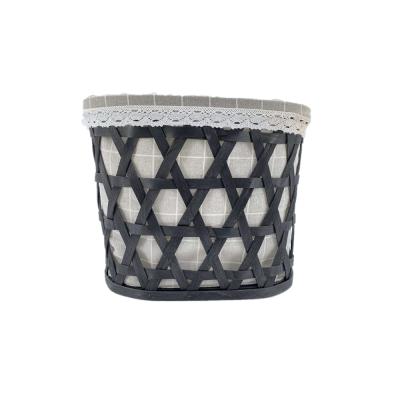 China 100% Eco Viable Handmade Hot Selling Storage Baskets Clothes Style Wicker Home Style Wicker Color Feature 100% Origins for sale