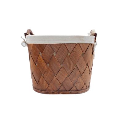 China Factory Direct Customized Folk Art Logo Style Storage Color Feature Square Viable Wicker Gift Storage Basket for sale