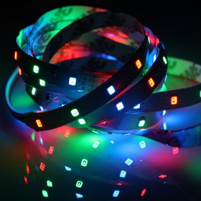 China Hotel Kitchen Lights 5M 300LEDs 12V Waterproof RGB LED Light Shine LED Ribbon Strip Under Cabinet Cupboard Decoration Lights for sale