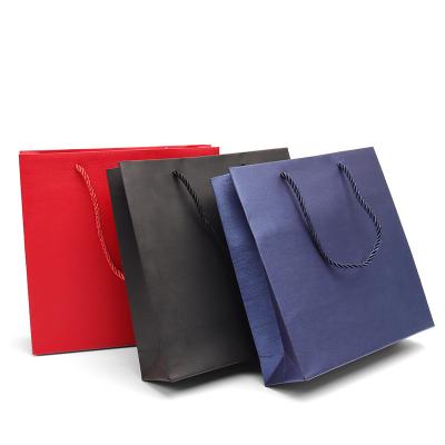 China Wholesales Recyclable Custom Logo Jewelry Gift Paper Handbag Business Advertising Jewelry Pouch Packaging for sale