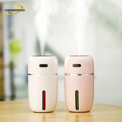 China Crownstar Mini Ultrasonic Atomizer Fragrance Essential Car Oil Diffuser USB Air Humidifier for Hotel Car Home School for sale