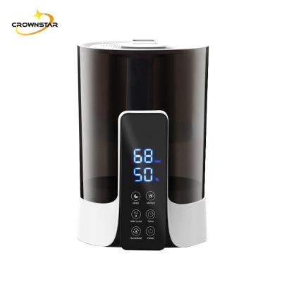 China Large Car 6L Humidifier Essential Oil Diffuser Ultrasonic Household Office Smart Industrial Timer Heating Warm Mist Air Humidifier for sale