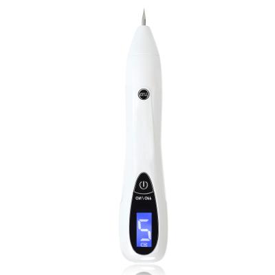 China Hot Sale Beauty Pen Acne Freckle Mole Dark Dot Spot Removal Device Pore Remover LCD Display Acupuncture Plasma for sale