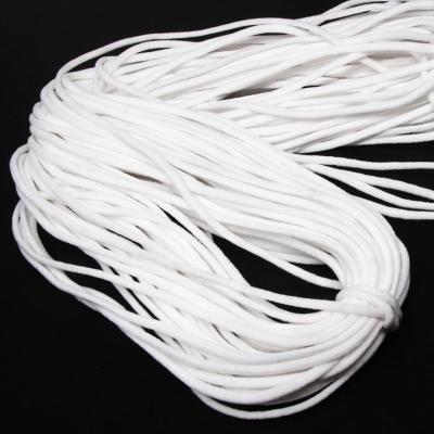 China Elastic Spandex Earloop / Polyester Polyester Spandex Disposable Earloop for sale