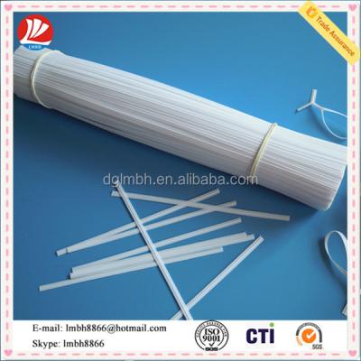 China Metal Cordless Electron Industry Food Packaging Plastic Twist Tie for sale