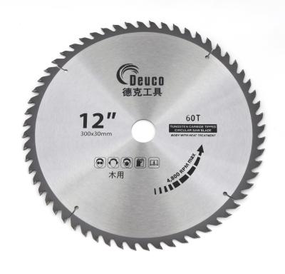 China Circular Saw Blade For CTT 12in 305mm High Quality Alloy Circular Wood Cutting Saw Blade For Wood Cutting for sale