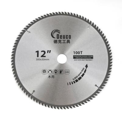 China Deuco Hot Sale 305mm Carbide Circular Saw Blade Cutting Wood For CTT Woodworking Saw Blade for sale