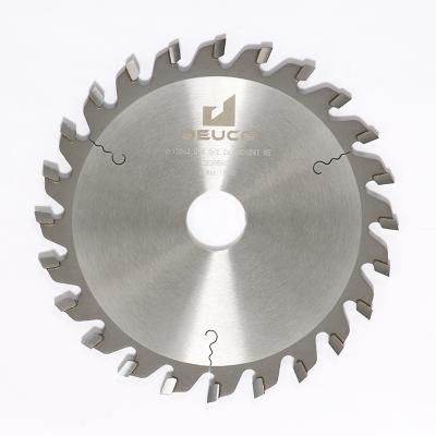 China Cutting Wood Products DEUCO HQ Hot Sale 65Mn Scoring Saw Blade For Cutting Wood Laminated Panels for sale