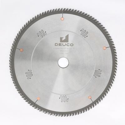 China Cut aluminum and aluminum alloy industry grade 75CR1 10in CTT 255mm*120T circular saw blade for aluminum cutting for sale