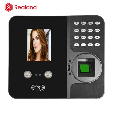 China Realand Face ID Time Clock F-G491 with TCP Communication and Free Cloud Based SDK 1 Employee Time Clock for sale