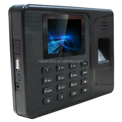 China 1 REALAND A-F261 cheap price fingerprint system punch login terminal for manpower management for sale