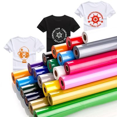 China Apparel PU Flex HTV Heat Transfer Vinyl Roll Easyweed Constant For T Shirt Clothes Printing New Material for sale