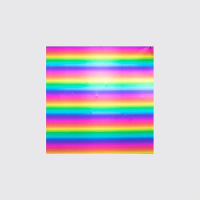 China MC008 T-shirt rainbow flag pattern htv heat transfer vinyl overlay on a t-shirt print for sale