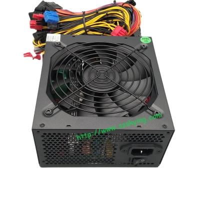 China Hot Selling PSU PC Power Supply Support SKP-1800W ATX 1600W 1800W P8 CPU 4 PIN Black for sale