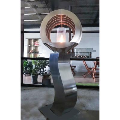 China Modern in-sale garden fireplace with bio ethanol fuel for sale