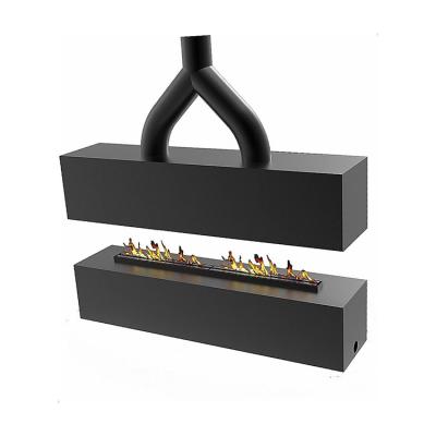 China Modern high quality luxury villa decoration low price outdoor modern gas fireplace for sale