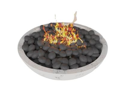 China Contemporary Outdoor Yard Decor Gas Fire Pit for sale