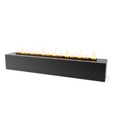 China 2021 New Promotional Steel Metal Materials Contemporary Indoor Electric Fireplace with Heater for sale