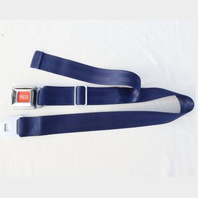 China 38mm Width Glossy White Car Seat Belt Safety PRESS Buckle Various Color Seat Belt Fashion Belt Custom Jeans Man Ladies Belt About 50*40*10mm for sale