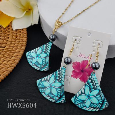 China Yiwu Hawaiian Wine Style Casual/Sporty Necklace Jewelry Set For Women for sale