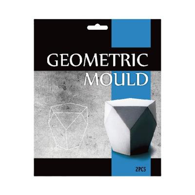 China Creative Home Decoration Molds Geometric Sheet Mold Durable Concrete for sale