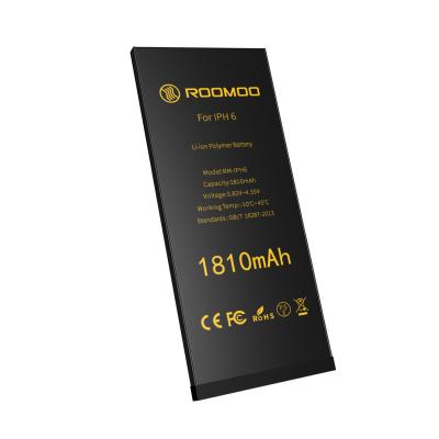 China Cheap cell phone lithium 1810mAh Li-ion rechargeable mobile phone battery for iphone 6 for sale