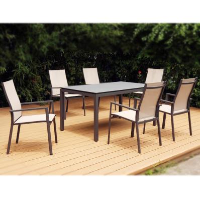 China Modern Aluminum Dining Set Garden Set Outdoor Furniture for sale