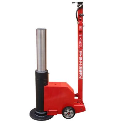 China Auto Repair Tools Machine Repair Agricultural Vehicle Tools Hydraulic Floor 50 Ton Cylinder High Lift Air Jack for sale