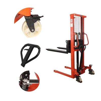 China Factory Directly Hot Sale 2 Ton Lifting Height Beam Height 1600 Mm Manual Forklift Hydraulic Hand Lifting Stacker for sale