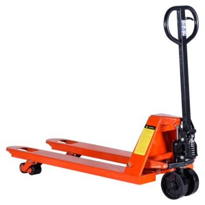 China Hot Selling PU/Nylon China 1-10 Ton Hand Pallet Truck for sale