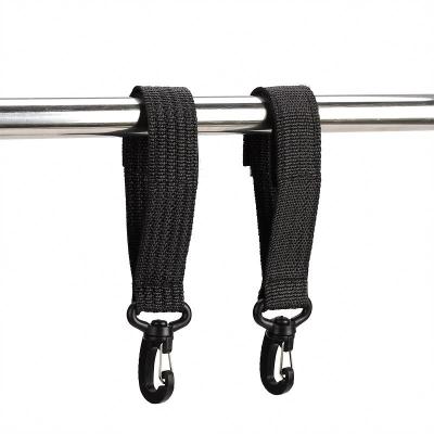 China Competitive Price Black ABS Hanger Poles Kitchen Bathroom Baby Stroller Hook for sale