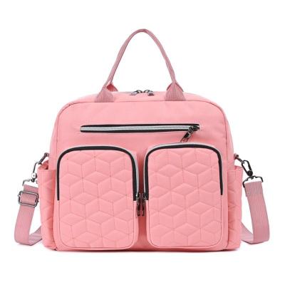 China Anti-theft Women Bag Tote Nappy Changing Bag Travel Baby Diaper Maternity Bag for sale