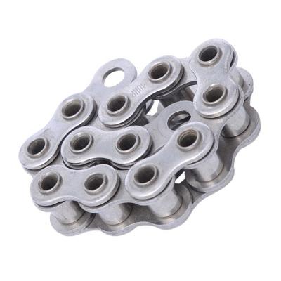 China Double Transmission Machine Ant-Bend Stainless Steel Transmission Conveyor System Link Roller Chain Throwing Chain For Quarry Mining Industry for sale