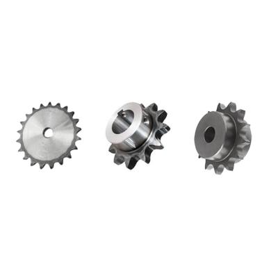 China High quality standard US 60B 80B steel transmission machine sprockets with crown gear C45 material drive and hard teeth transmission for sale