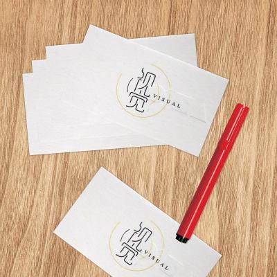 China Do What You Want High Quality Luxury Hot Gold Customized Embossing Foil Stamping Business Card With Logo for sale