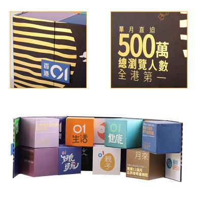 China Christmas Folding Advent Calendar Box Limited Edition Recyclable Custom Chocolate Surprise Gift for sale