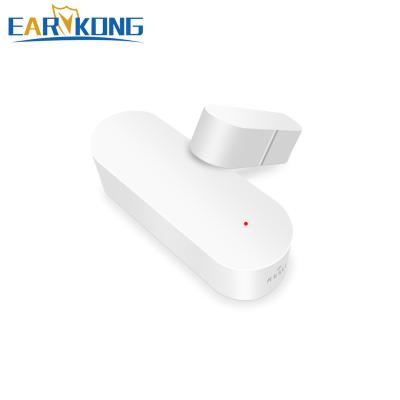 China Tuya App Alexa Google Smart Life Wireless Window Open Closed Zigbee Contact Sensors Smart Wifi Door Sensor for sale