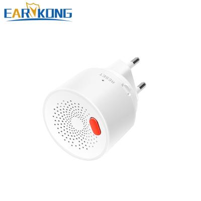 Κίνα White Color EU US UK Power Plug Smart Life APP Normal Gas Leak Sensor Tuya Zigbee Gas Detector προς πώληση