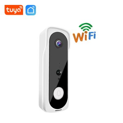 China Long Wireless Distance Tuyasmart SmartLife APP HD Tuya Smart Ring 433MHz Wireless Doorbell Camera WiFi Video Doorbell à venda