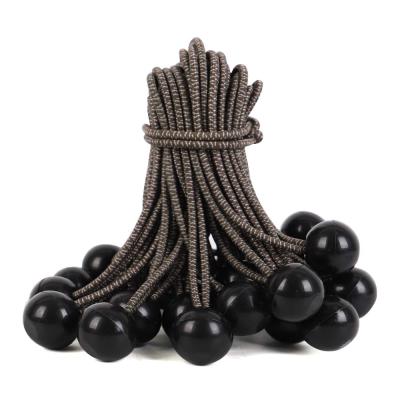 China Amazon Hot Sale 28PK 9-Inch XSTRAP Rubber Bungee Bungee Ball 5mm Bungee Ball Plastic Rope Bungee Jumping Rope for sale