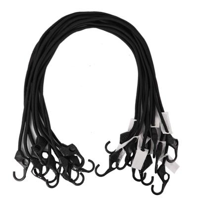 China Hot Selling High Quality Multiple Size Rubber XSTRAP Amazone Elastic Bungee Cord With S Hook for sale