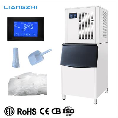 China 155KG Electric Current 6.2A Sea Water Flake Ice Machine LZ-02 SUS 304 Ice Flaker for sale