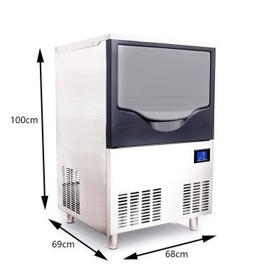 China 620w 65 KG LZ-200 Moon Crescent Ice Making Machine 680*690*1000mm for sale