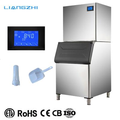 China Water Cooling 400kg 24Hours LZ-800 Customized Moon Shape Ice Crescent Machine for sale