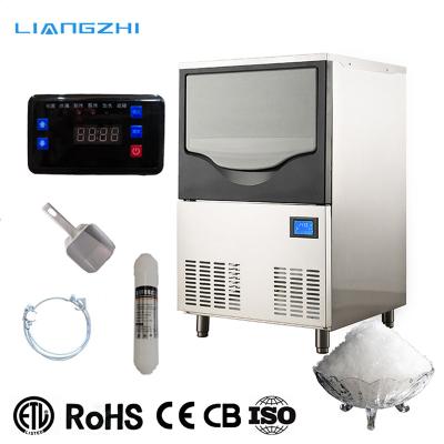 China Printing Shops Copeland Compressor LZ-350 Design Granular Ice Machine for Food Storage for sale