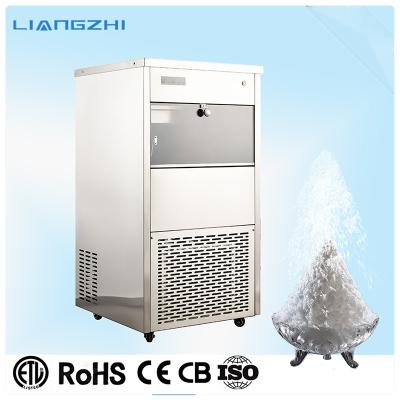 China 80Kg Per Day LZ-160 Kitchen Equipment Stainless Steel Snowflake Ice Making Machine 220V for sale