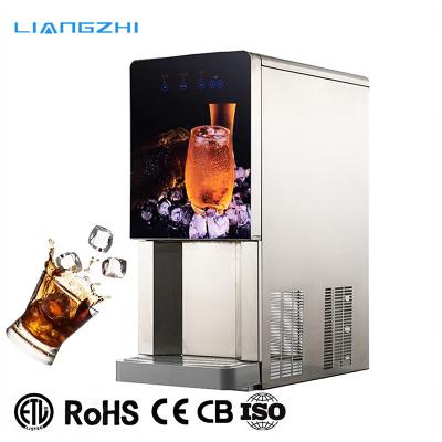 China 120kg Per Day Refrigerant R404a KS-120 Ice Maker Water Dispenser With 4kg Ice Storage for sale