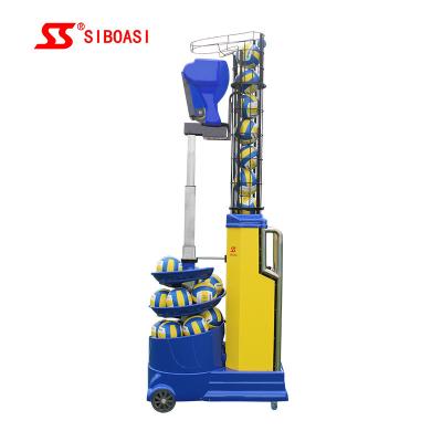 China DC 120V Volleyball Ball Machine Automatic Lifting And Ball Feeding for sale